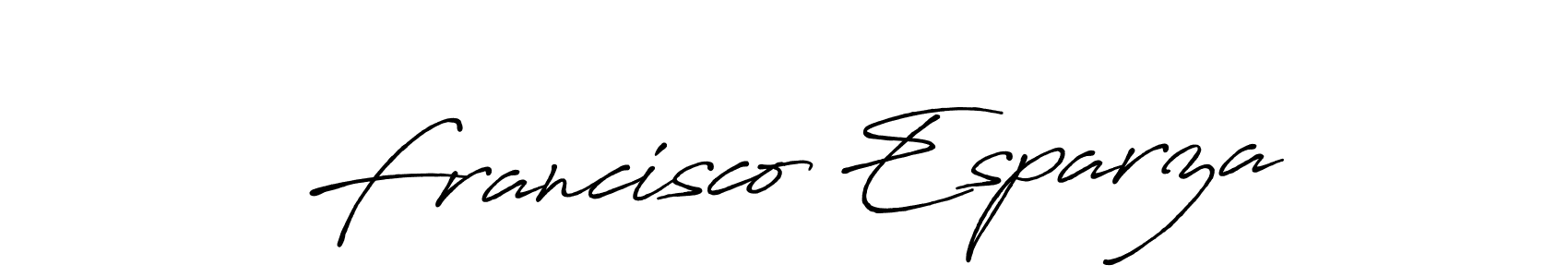 You should practise on your own different ways (Antro_Vectra_Bolder) to write your name (Francisco Esparza) in signature. don't let someone else do it for you. Francisco Esparza signature style 7 images and pictures png