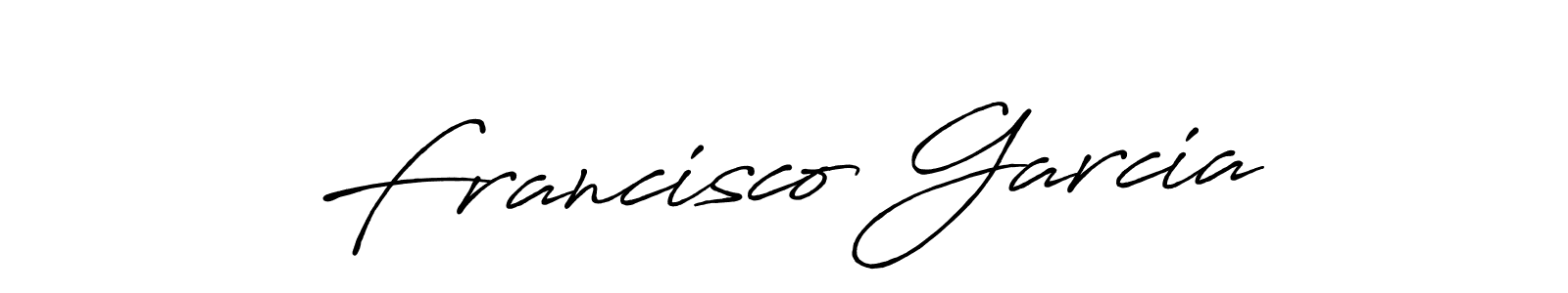 if you are searching for the best signature style for your name Francisco Garcia. so please give up your signature search. here we have designed multiple signature styles  using Antro_Vectra_Bolder. Francisco Garcia signature style 7 images and pictures png