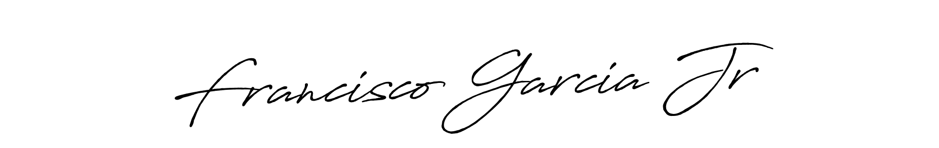 It looks lik you need a new signature style for name Francisco Garcia Jr. Design unique handwritten (Antro_Vectra_Bolder) signature with our free signature maker in just a few clicks. Francisco Garcia Jr signature style 7 images and pictures png