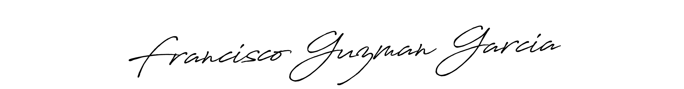 How to make Francisco Guzman Garcia name signature. Use Antro_Vectra_Bolder style for creating short signs online. This is the latest handwritten sign. Francisco Guzman Garcia signature style 7 images and pictures png