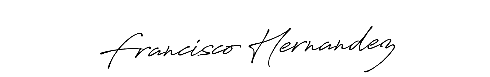 Use a signature maker to create a handwritten signature online. With this signature software, you can design (Antro_Vectra_Bolder) your own signature for name Francisco Hernandez. Francisco Hernandez signature style 7 images and pictures png