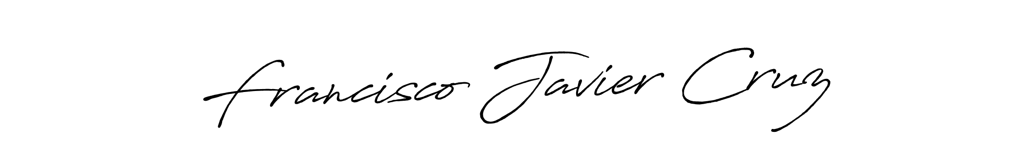 Best and Professional Signature Style for Francisco Javier Cruz. Antro_Vectra_Bolder Best Signature Style Collection. Francisco Javier Cruz signature style 7 images and pictures png