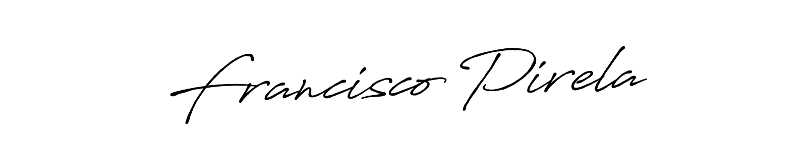 Use a signature maker to create a handwritten signature online. With this signature software, you can design (Antro_Vectra_Bolder) your own signature for name Francisco Pirela. Francisco Pirela signature style 7 images and pictures png