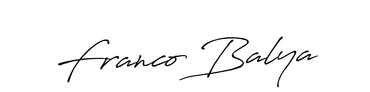 Similarly Antro_Vectra_Bolder is the best handwritten signature design. Signature creator online .You can use it as an online autograph creator for name Franco Balya. Franco Balya signature style 7 images and pictures png