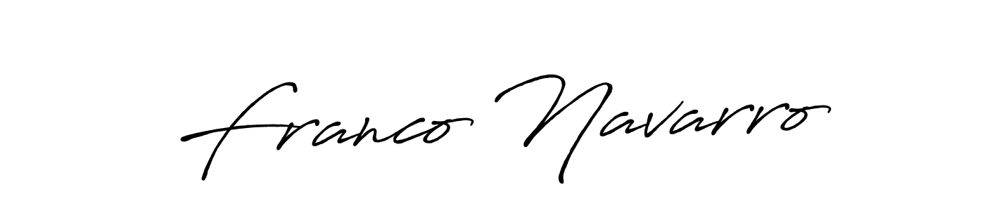 This is the best signature style for the Franco Navarro name. Also you like these signature font (Antro_Vectra_Bolder). Mix name signature. Franco Navarro signature style 7 images and pictures png