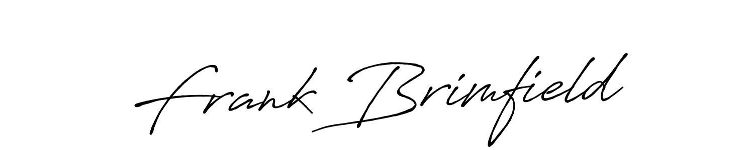 Create a beautiful signature design for name Frank Brimfield. With this signature (Antro_Vectra_Bolder) fonts, you can make a handwritten signature for free. Frank Brimfield signature style 7 images and pictures png