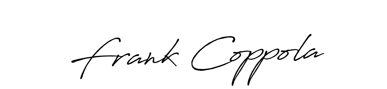 How to make Frank Coppola name signature. Use Antro_Vectra_Bolder style for creating short signs online. This is the latest handwritten sign. Frank Coppola signature style 7 images and pictures png