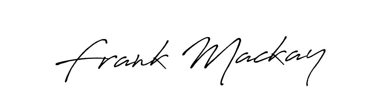 Antro_Vectra_Bolder is a professional signature style that is perfect for those who want to add a touch of class to their signature. It is also a great choice for those who want to make their signature more unique. Get Frank Mackay name to fancy signature for free. Frank Mackay signature style 7 images and pictures png