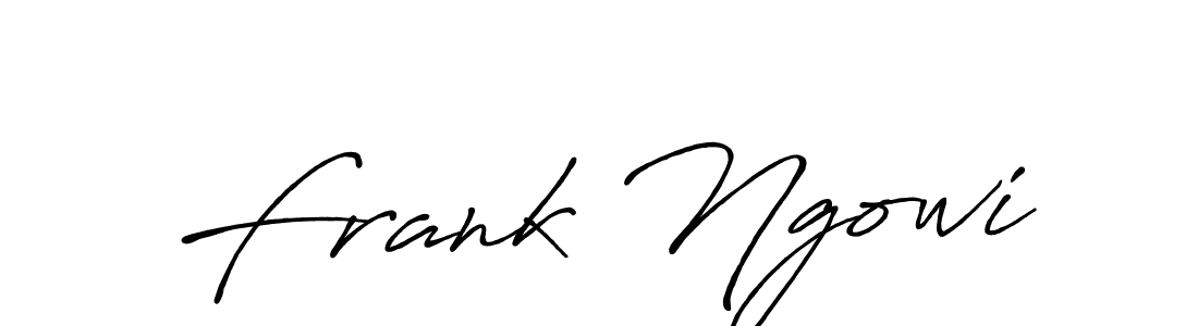 This is the best signature style for the Frank Ngowi name. Also you like these signature font (Antro_Vectra_Bolder). Mix name signature. Frank Ngowi signature style 7 images and pictures png