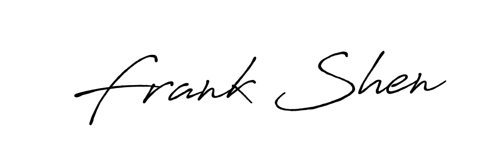 This is the best signature style for the Frank Shen name. Also you like these signature font (Antro_Vectra_Bolder). Mix name signature. Frank Shen signature style 7 images and pictures png