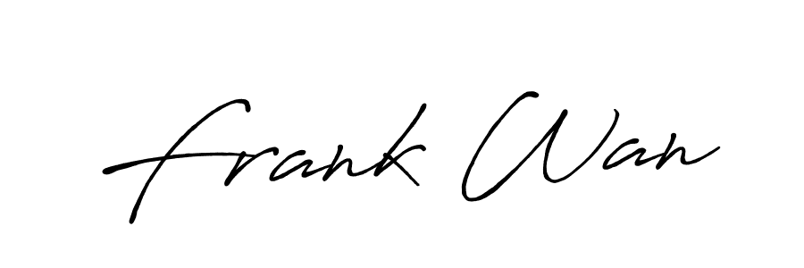 Similarly Antro_Vectra_Bolder is the best handwritten signature design. Signature creator online .You can use it as an online autograph creator for name Frank Wan. Frank Wan signature style 7 images and pictures png
