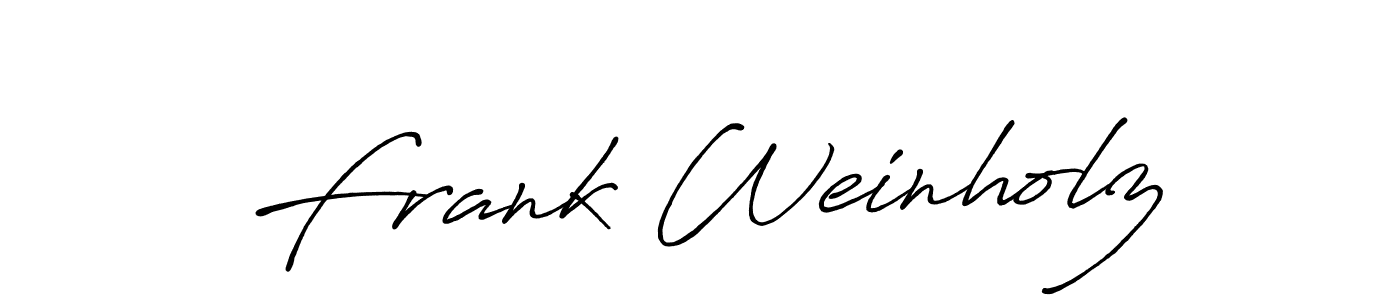 Design your own signature with our free online signature maker. With this signature software, you can create a handwritten (Antro_Vectra_Bolder) signature for name Frank Weinholz. Frank Weinholz signature style 7 images and pictures png
