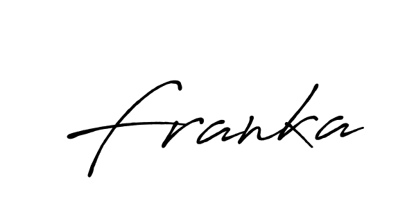 Similarly Antro_Vectra_Bolder is the best handwritten signature design. Signature creator online .You can use it as an online autograph creator for name Franka. Franka signature style 7 images and pictures png