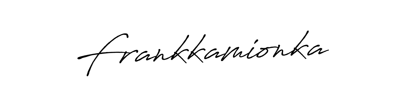 Design your own signature with our free online signature maker. With this signature software, you can create a handwritten (Antro_Vectra_Bolder) signature for name Frankkamionka. Frankkamionka signature style 7 images and pictures png