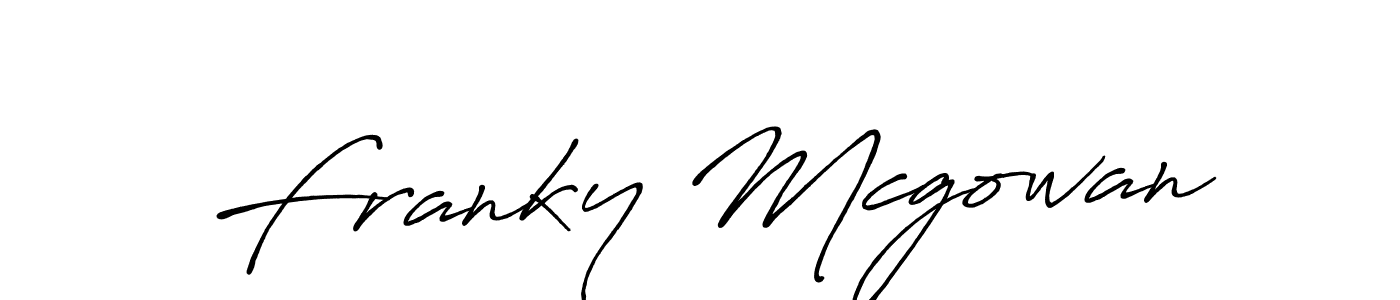 Also You can easily find your signature by using the search form. We will create Franky Mcgowan name handwritten signature images for you free of cost using Antro_Vectra_Bolder sign style. Franky Mcgowan signature style 7 images and pictures png