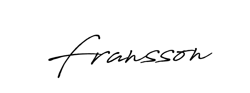 Make a short Fransson signature style. Manage your documents anywhere anytime using Antro_Vectra_Bolder. Create and add eSignatures, submit forms, share and send files easily. Fransson signature style 7 images and pictures png