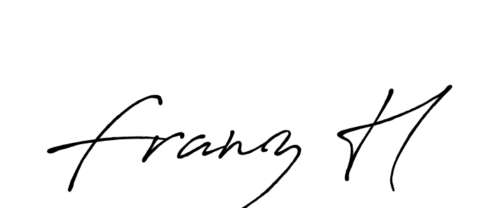 How to Draw Franz H signature style? Antro_Vectra_Bolder is a latest design signature styles for name Franz H. Franz H signature style 7 images and pictures png