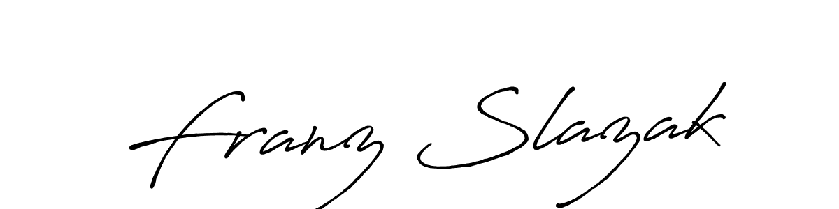 Here are the top 10 professional signature styles for the name Franz Slazak. These are the best autograph styles you can use for your name. Franz Slazak signature style 7 images and pictures png