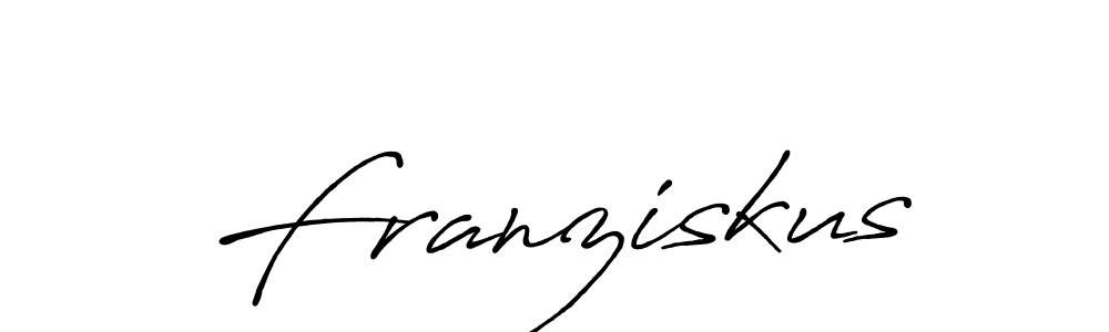 Use a signature maker to create a handwritten signature online. With this signature software, you can design (Antro_Vectra_Bolder) your own signature for name Franziskus. Franziskus signature style 7 images and pictures png