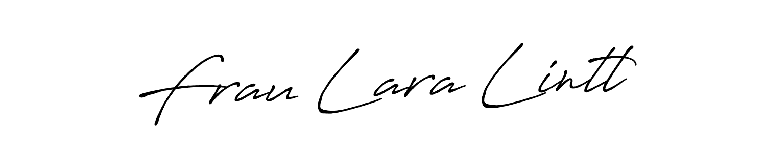 How to Draw Frau Lara Lintl signature style? Antro_Vectra_Bolder is a latest design signature styles for name Frau Lara Lintl. Frau Lara Lintl signature style 7 images and pictures png