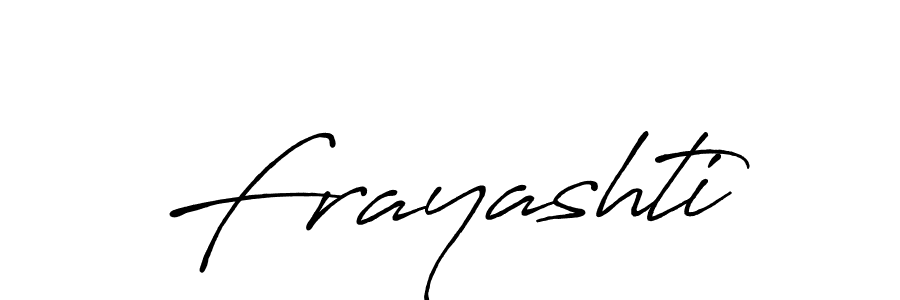 Once you've used our free online signature maker to create your best signature Antro_Vectra_Bolder style, it's time to enjoy all of the benefits that Frayashti name signing documents. Frayashti signature style 7 images and pictures png