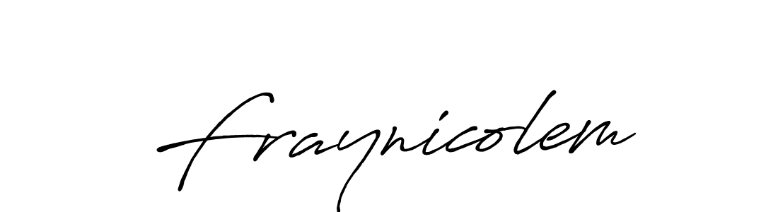 You should practise on your own different ways (Antro_Vectra_Bolder) to write your name (Fraynicolem) in signature. don't let someone else do it for you. Fraynicolem signature style 7 images and pictures png