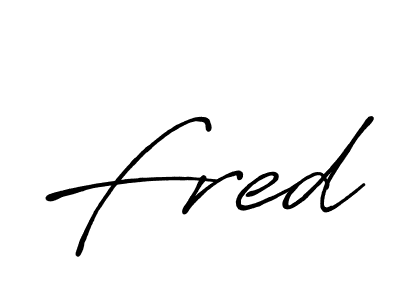 Fred stylish signature style. Best Handwritten Sign (Antro_Vectra_Bolder) for my name. Handwritten Signature Collection Ideas for my name Fred. Fred signature style 7 images and pictures png