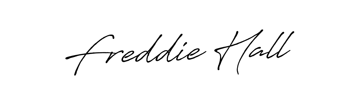 Use a signature maker to create a handwritten signature online. With this signature software, you can design (Antro_Vectra_Bolder) your own signature for name Freddie Hall. Freddie Hall signature style 7 images and pictures png