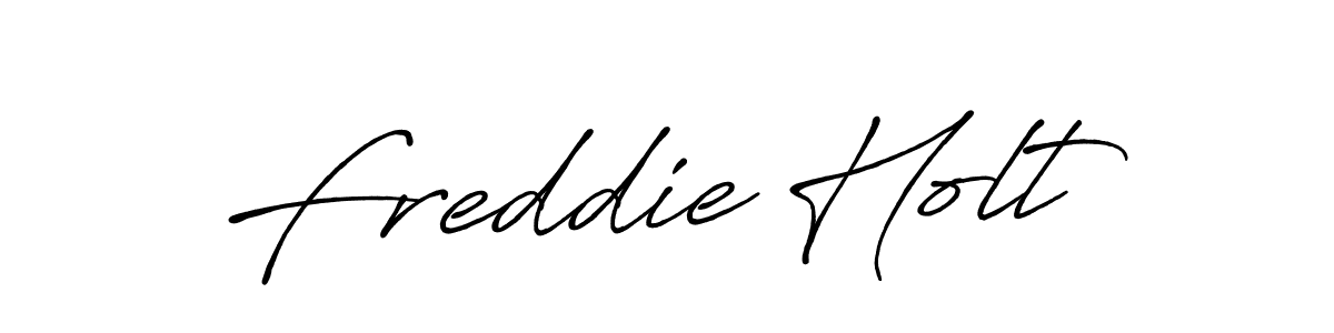 You can use this online signature creator to create a handwritten signature for the name Freddie Holt. This is the best online autograph maker. Freddie Holt signature style 7 images and pictures png