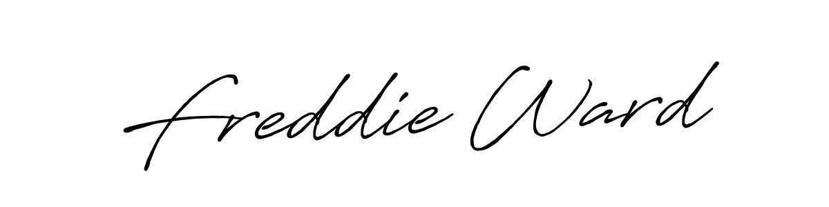 Create a beautiful signature design for name Freddie Ward. With this signature (Antro_Vectra_Bolder) fonts, you can make a handwritten signature for free. Freddie Ward signature style 7 images and pictures png