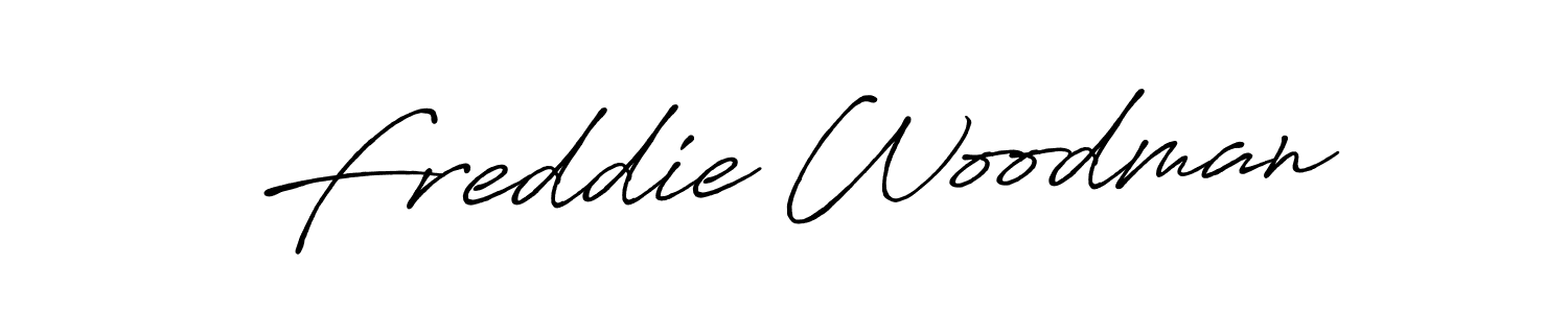 Also You can easily find your signature by using the search form. We will create Freddie Woodman name handwritten signature images for you free of cost using Antro_Vectra_Bolder sign style. Freddie Woodman signature style 7 images and pictures png