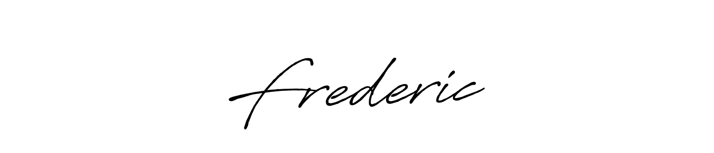 Use a signature maker to create a handwritten signature online. With this signature software, you can design (Antro_Vectra_Bolder) your own signature for name Frederic❤️. Frederic❤️ signature style 7 images and pictures png