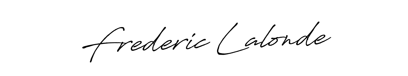 The best way (Antro_Vectra_Bolder) to make a short signature is to pick only two or three words in your name. The name Frederic Lalonde include a total of six letters. For converting this name. Frederic Lalonde signature style 7 images and pictures png