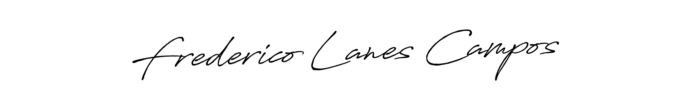 You can use this online signature creator to create a handwritten signature for the name Frederico Lanes Campos. This is the best online autograph maker. Frederico Lanes Campos signature style 7 images and pictures png