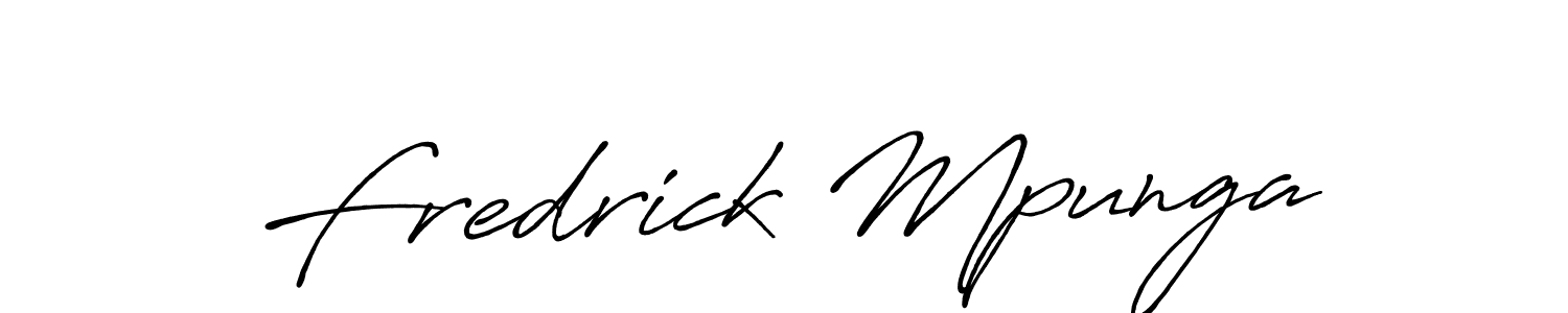 Make a beautiful signature design for name Fredrick Mpunga. Use this online signature maker to create a handwritten signature for free. Fredrick Mpunga signature style 7 images and pictures png