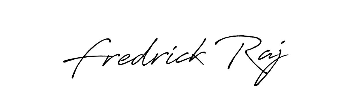 Similarly Antro_Vectra_Bolder is the best handwritten signature design. Signature creator online .You can use it as an online autograph creator for name Fredrick Raj. Fredrick Raj signature style 7 images and pictures png