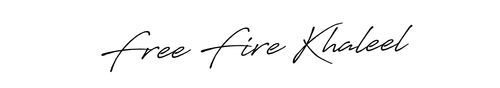 Also You can easily find your signature by using the search form. We will create Free Fire Khaleel name handwritten signature images for you free of cost using Antro_Vectra_Bolder sign style. Free Fire Khaleel signature style 7 images and pictures png