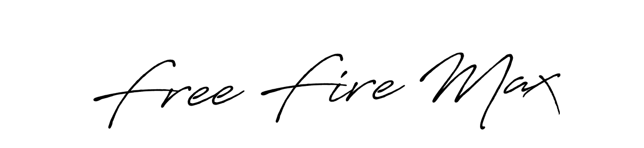 Create a beautiful signature design for name Free Fire Max. With this signature (Antro_Vectra_Bolder) fonts, you can make a handwritten signature for free. Free Fire Max signature style 7 images and pictures png