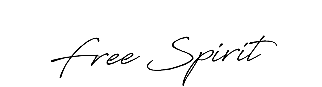 Use a signature maker to create a handwritten signature online. With this signature software, you can design (Antro_Vectra_Bolder) your own signature for name Free Spirit. Free Spirit signature style 7 images and pictures png