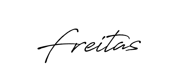 Design your own signature with our free online signature maker. With this signature software, you can create a handwritten (Antro_Vectra_Bolder) signature for name Freitas. Freitas signature style 7 images and pictures png