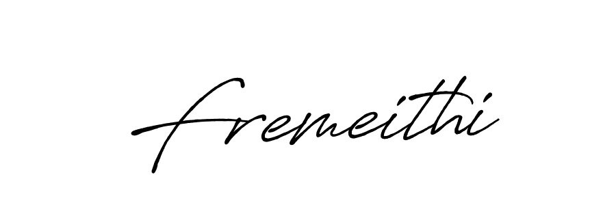 Create a beautiful signature design for name Fremeithi. With this signature (Antro_Vectra_Bolder) fonts, you can make a handwritten signature for free. Fremeithi signature style 7 images and pictures png