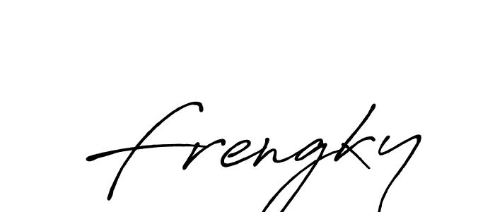 Once you've used our free online signature maker to create your best signature Antro_Vectra_Bolder style, it's time to enjoy all of the benefits that Frengky name signing documents. Frengky signature style 7 images and pictures png