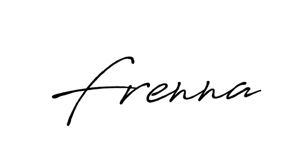 You can use this online signature creator to create a handwritten signature for the name Frenna. This is the best online autograph maker. Frenna signature style 7 images and pictures png