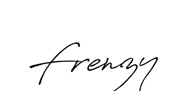 How to make Frenzy signature? Antro_Vectra_Bolder is a professional autograph style. Create handwritten signature for Frenzy name. Frenzy signature style 7 images and pictures png