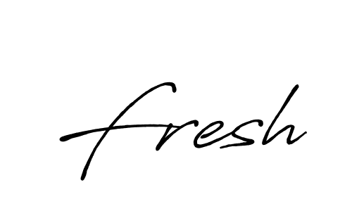 Use a signature maker to create a handwritten signature online. With this signature software, you can design (Antro_Vectra_Bolder) your own signature for name Fresh. Fresh signature style 7 images and pictures png