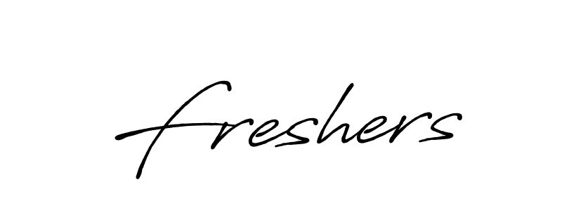 Also we have Freshers name is the best signature style. Create professional handwritten signature collection using Antro_Vectra_Bolder autograph style. Freshers signature style 7 images and pictures png