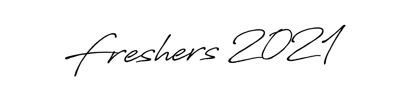 It looks lik you need a new signature style for name Freshers 2021. Design unique handwritten (Antro_Vectra_Bolder) signature with our free signature maker in just a few clicks. Freshers 2021 signature style 7 images and pictures png