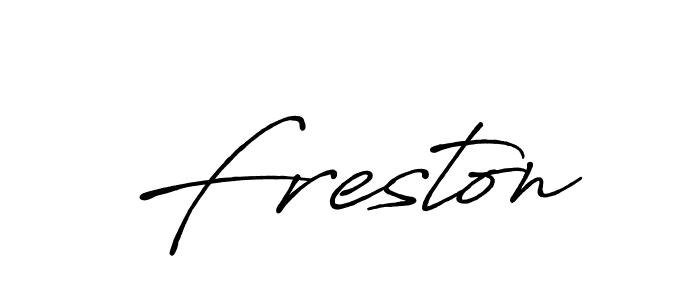 Similarly Antro_Vectra_Bolder is the best handwritten signature design. Signature creator online .You can use it as an online autograph creator for name Freston. Freston signature style 7 images and pictures png