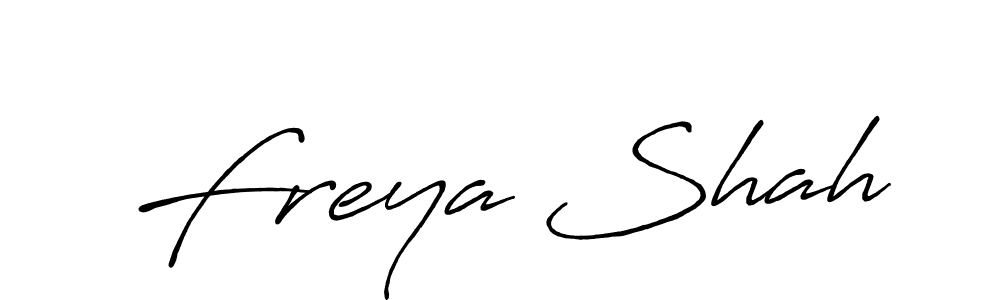 Here are the top 10 professional signature styles for the name Freya Shah. These are the best autograph styles you can use for your name. Freya Shah signature style 7 images and pictures png