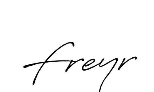 Also we have Freyr name is the best signature style. Create professional handwritten signature collection using Antro_Vectra_Bolder autograph style. Freyr signature style 7 images and pictures png